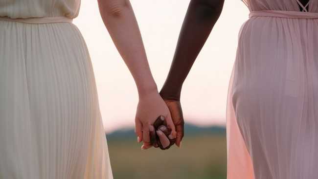 Zwei händchenhaltende Menschen als Sprachbild für Paartherapie in Hannover